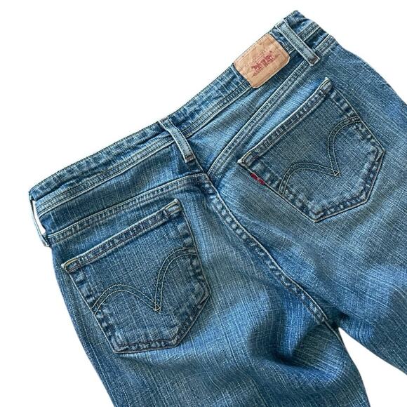 Levi's Vintage Super Low Rise Straight Leg 518 Jeans - Picture 7 of 9